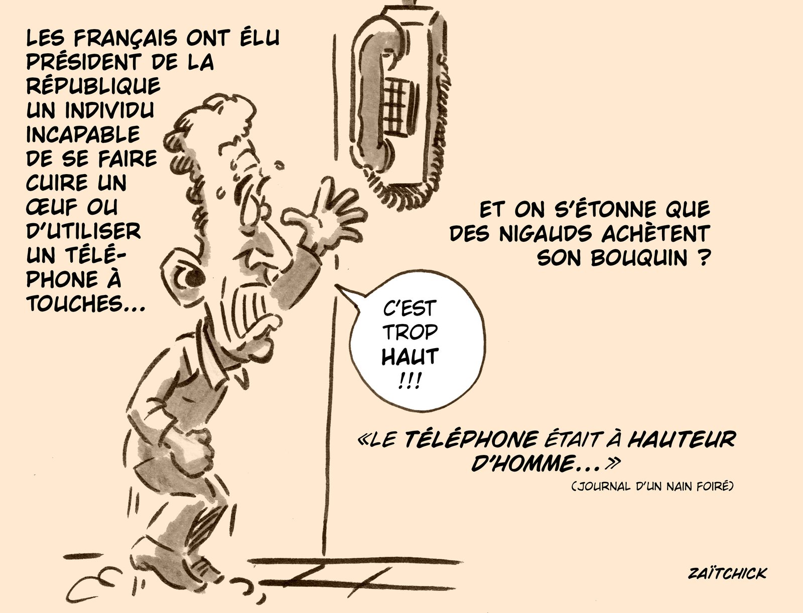 Téléphone de poche