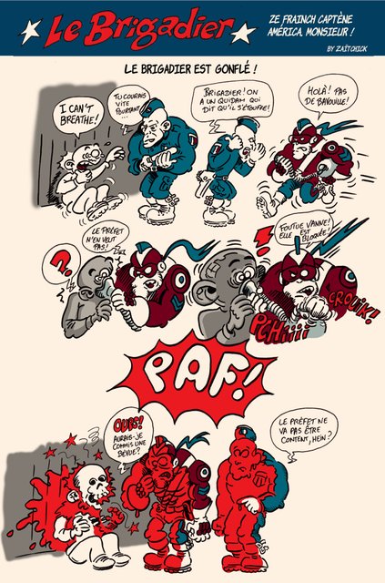 Le Brigadier est gonflé