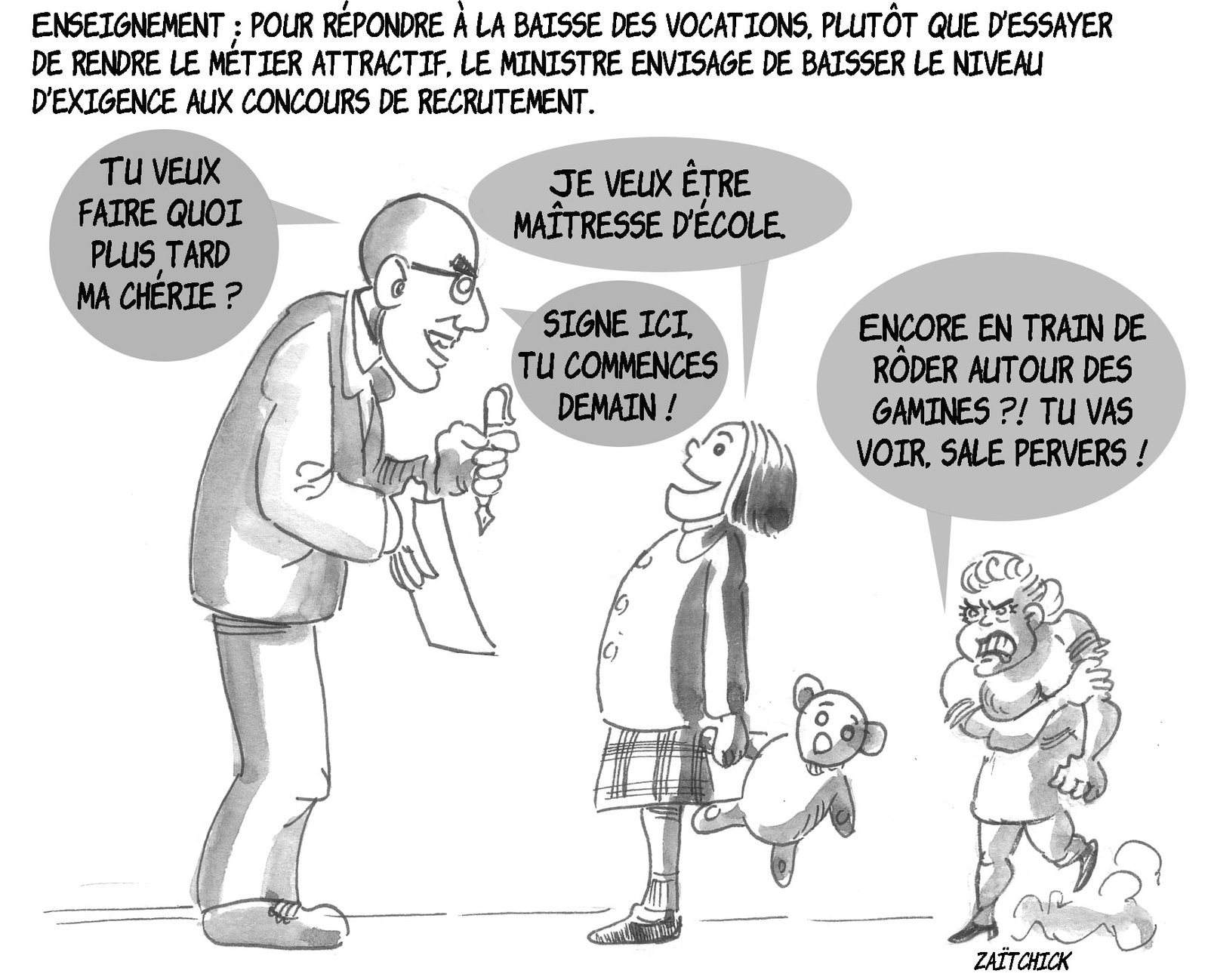 Blanquer recrute...