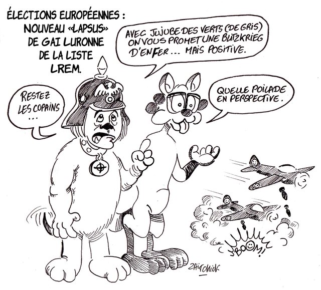 Gai Luronne et la Blitzkrieg poilante.