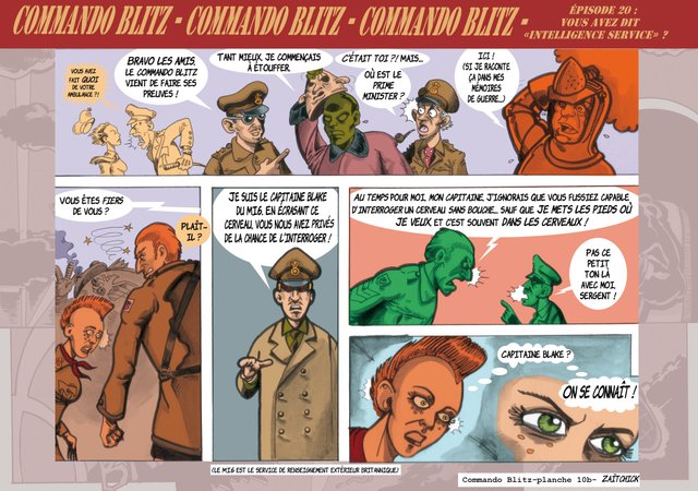 Commando Blitz, épisode 20 : Vous avez dit "Intelligence Service" ?