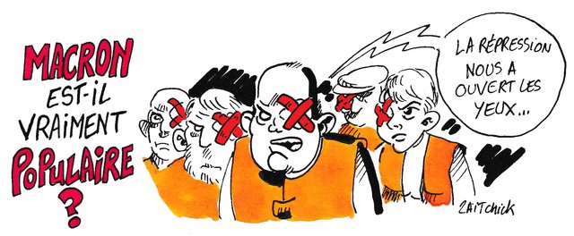 Macron populaire ? Mon œil !