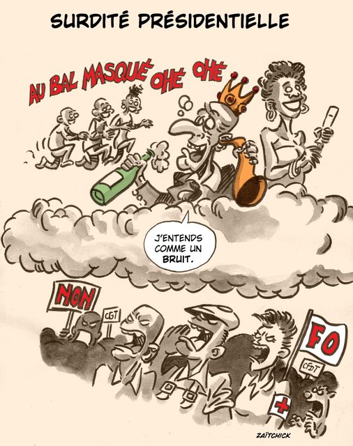 Le mépris en marche