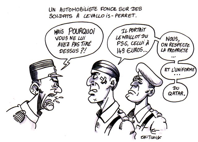 Je rentre DANS Levallois...