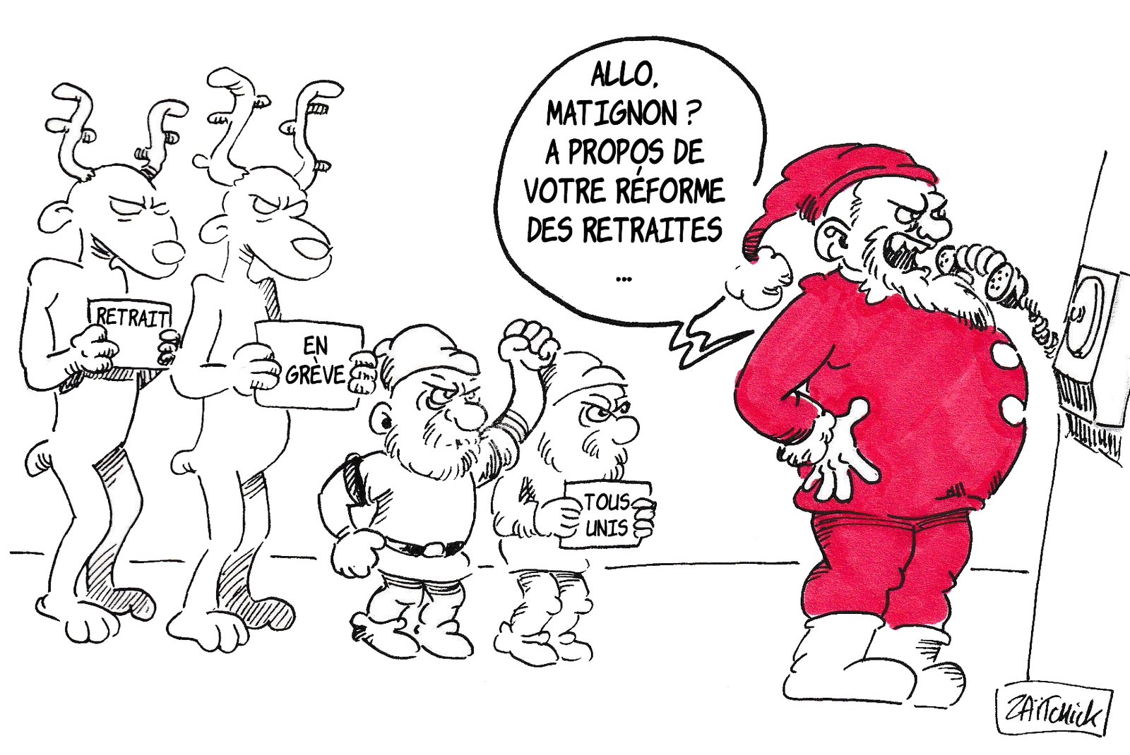Grève de Noël