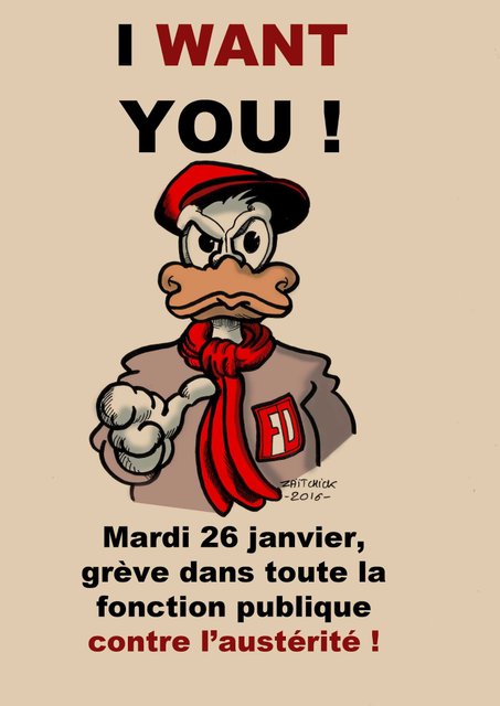 Contre l'austérité.