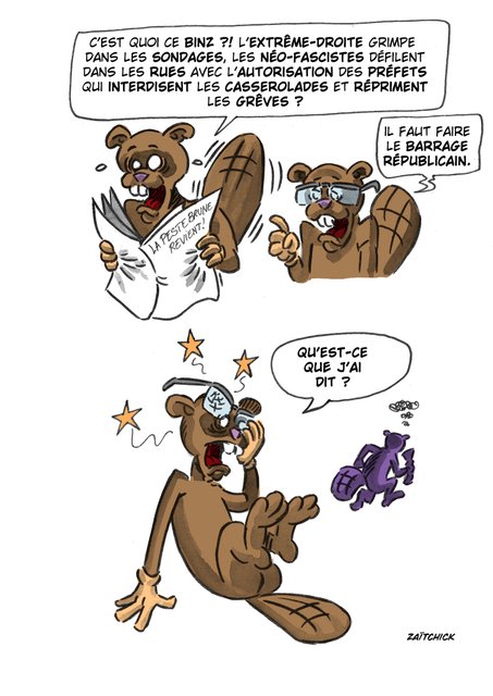 La petite bête immonde qui monte