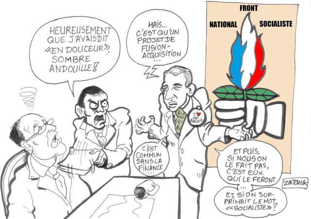 Bientôt un nouveau logo pour le PS ?