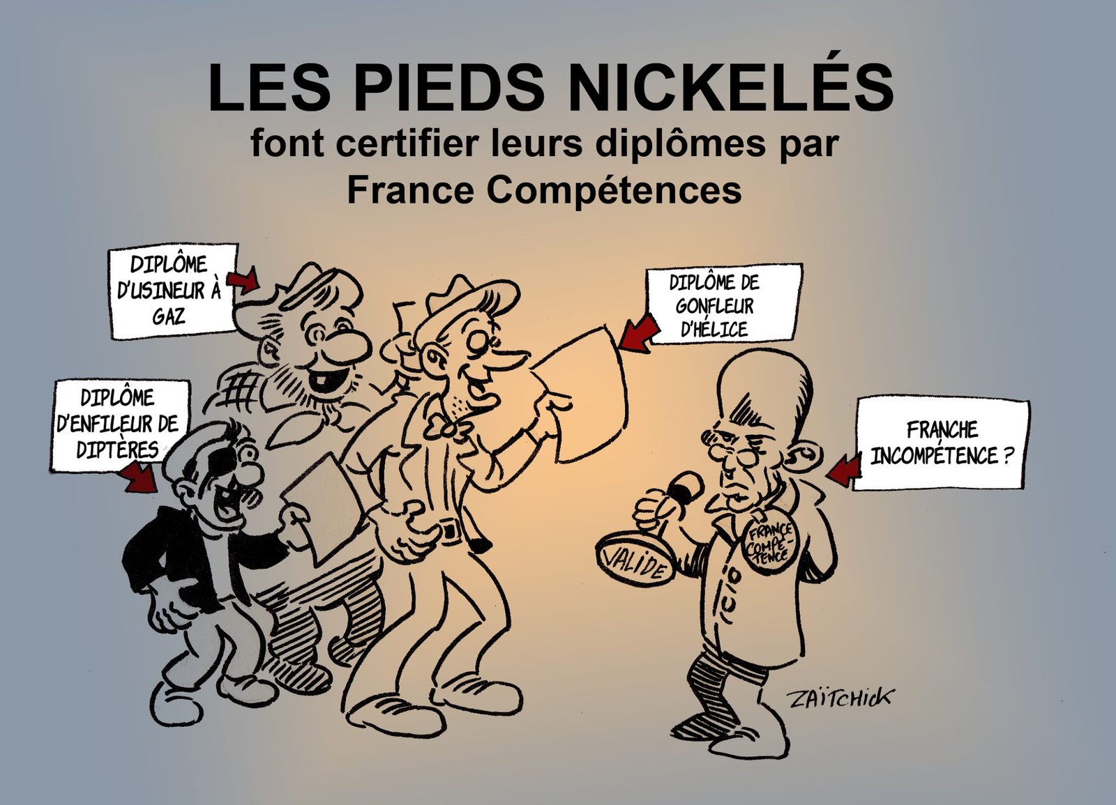 Escrocs diplômés