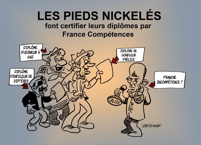 Escrocs diplômés