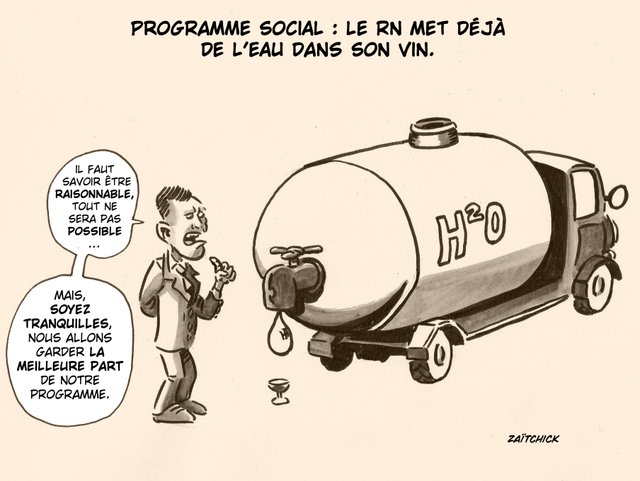 Après la dissolution, la dilution...