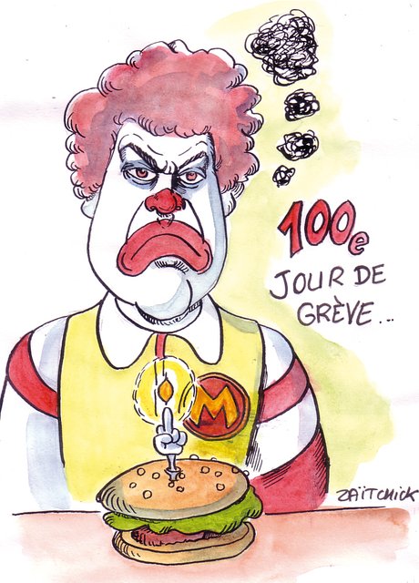 Anniversaire amer pour le clown triste