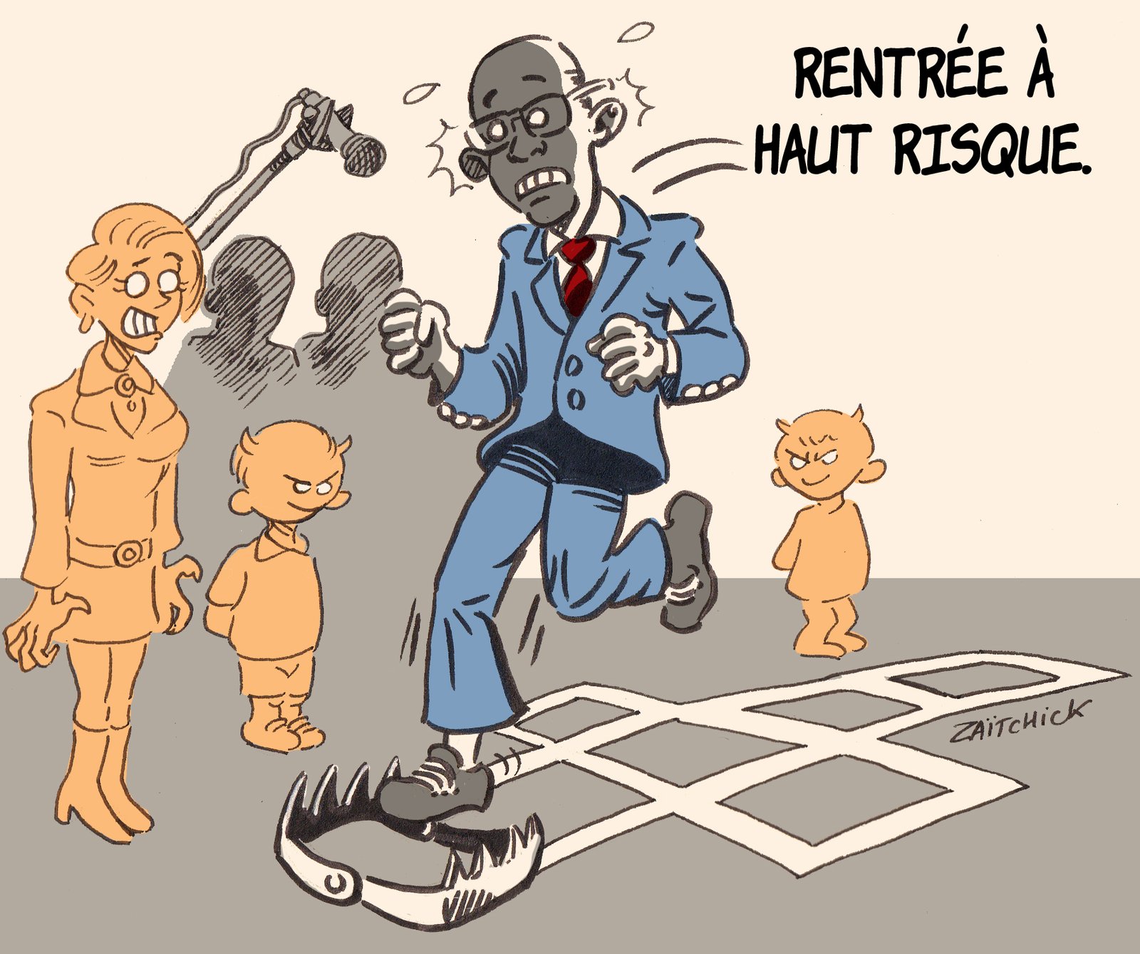 Quand Blanquer retourne à la maternelle