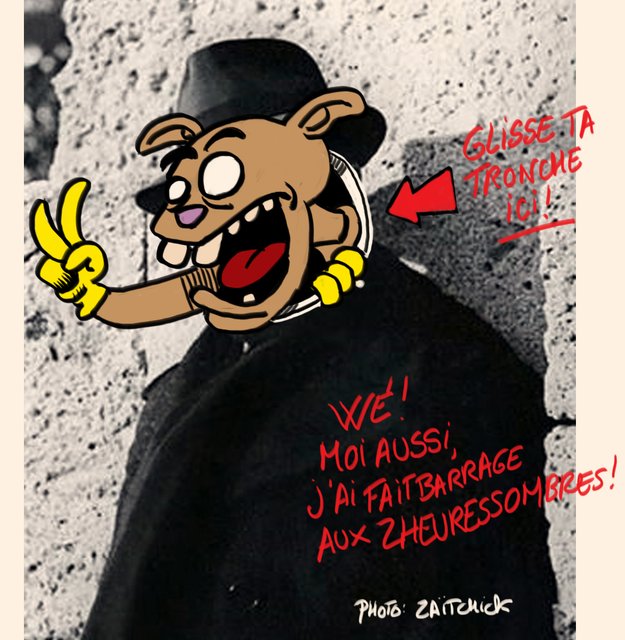 Une tête de vainqueur.