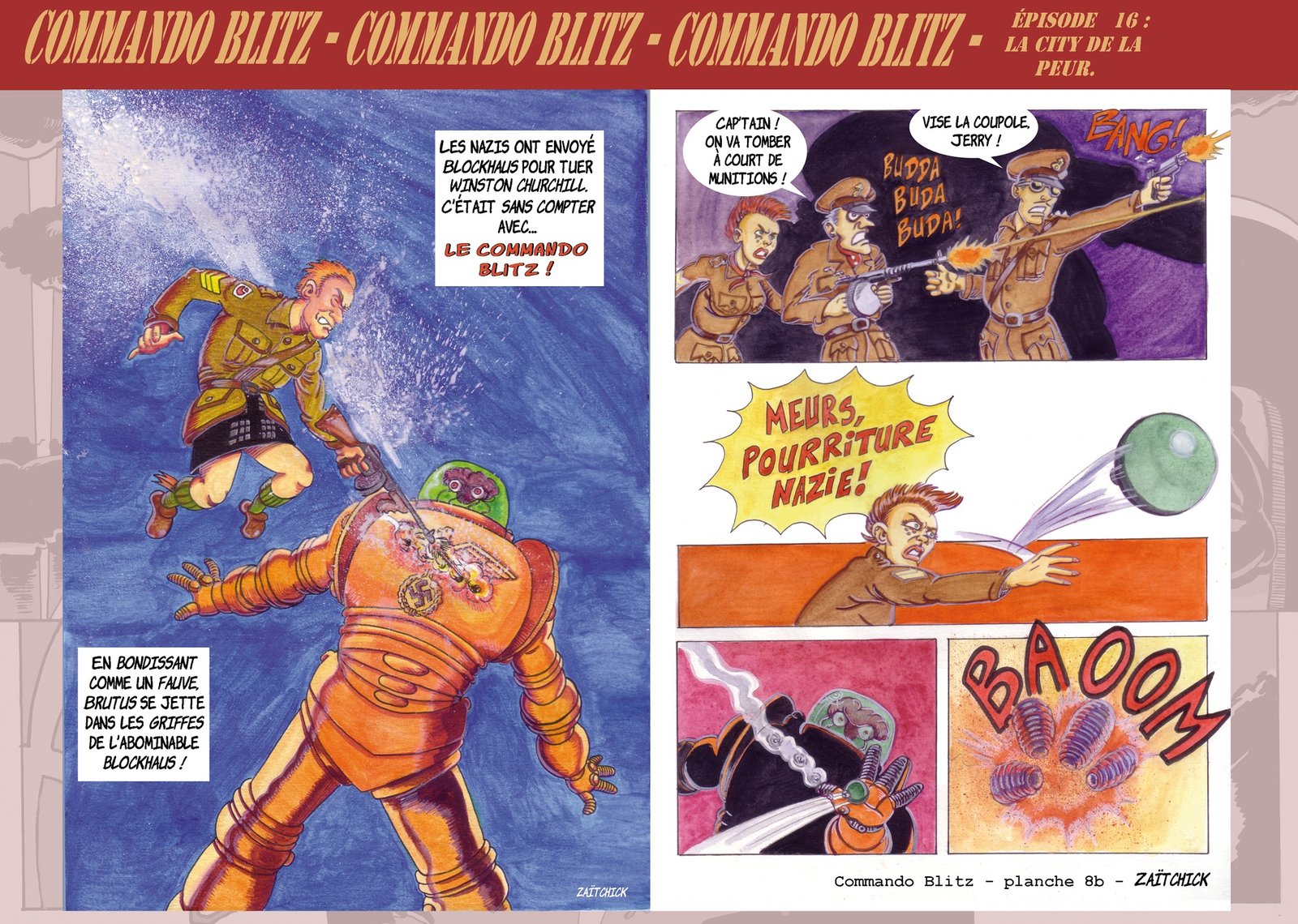 Commando Blitz : la City de la peur.