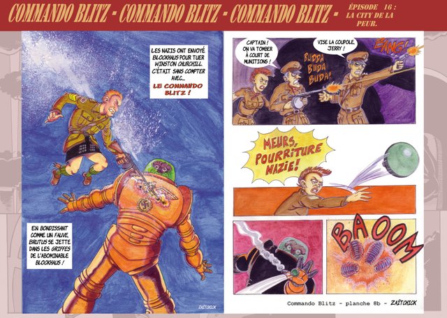 Commando Blitz : la City de la peur.