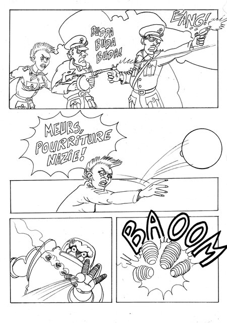 "Meurs pourriture nazie !"