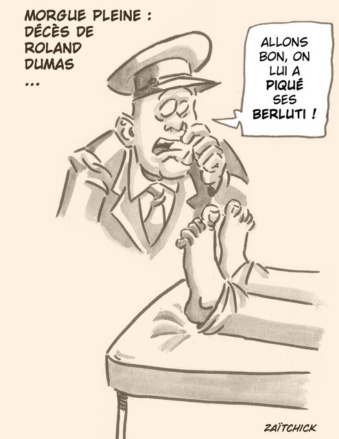 Aux innocents les pieds propres.