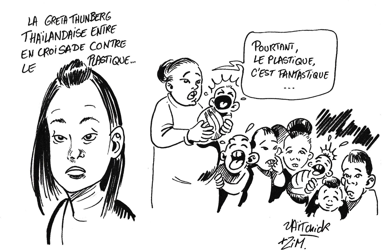 Greta Thunberg Thaï