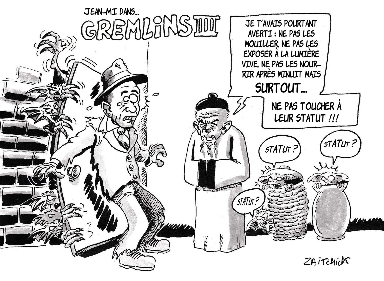 Touche pas au statut