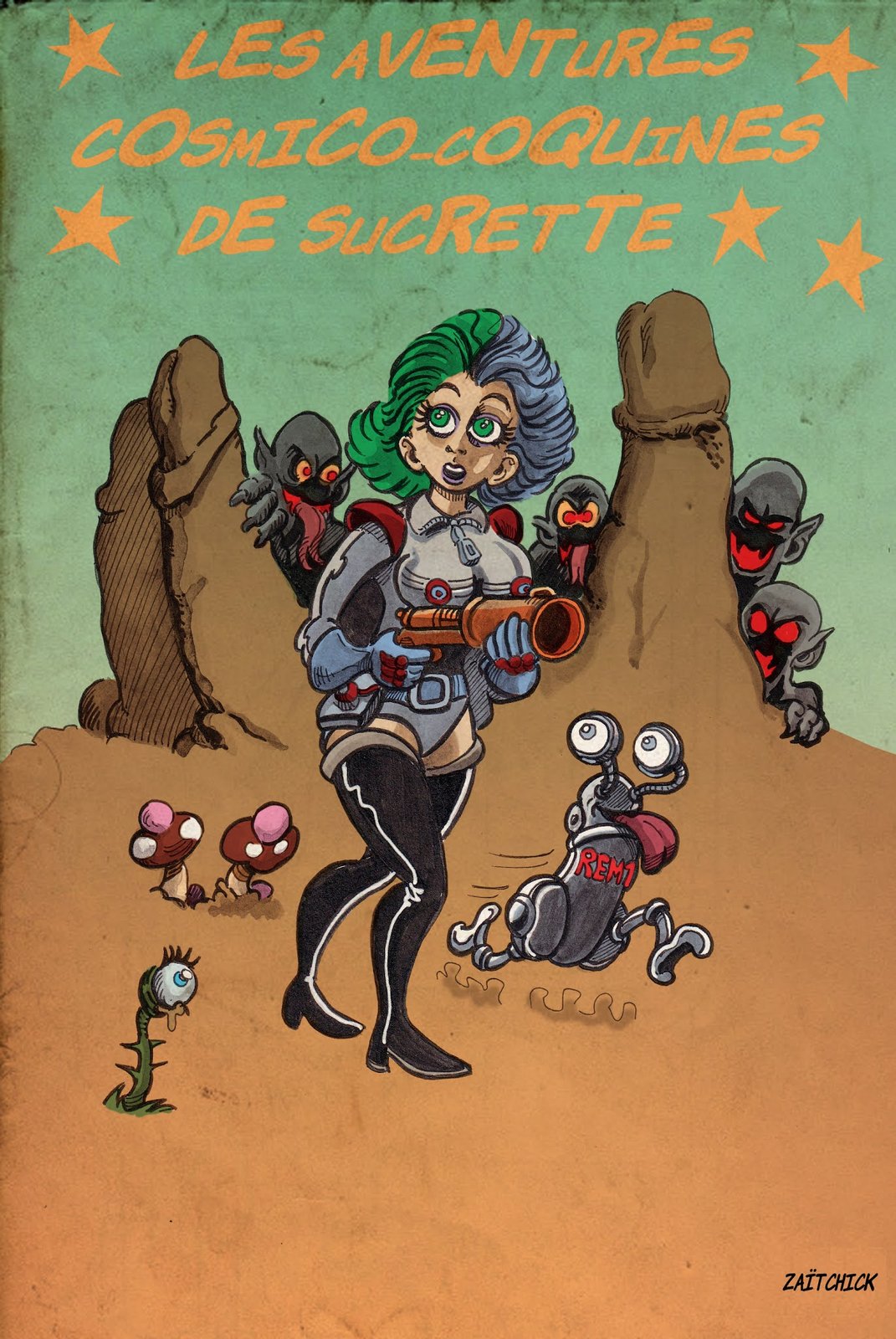 Une agente très spatiale