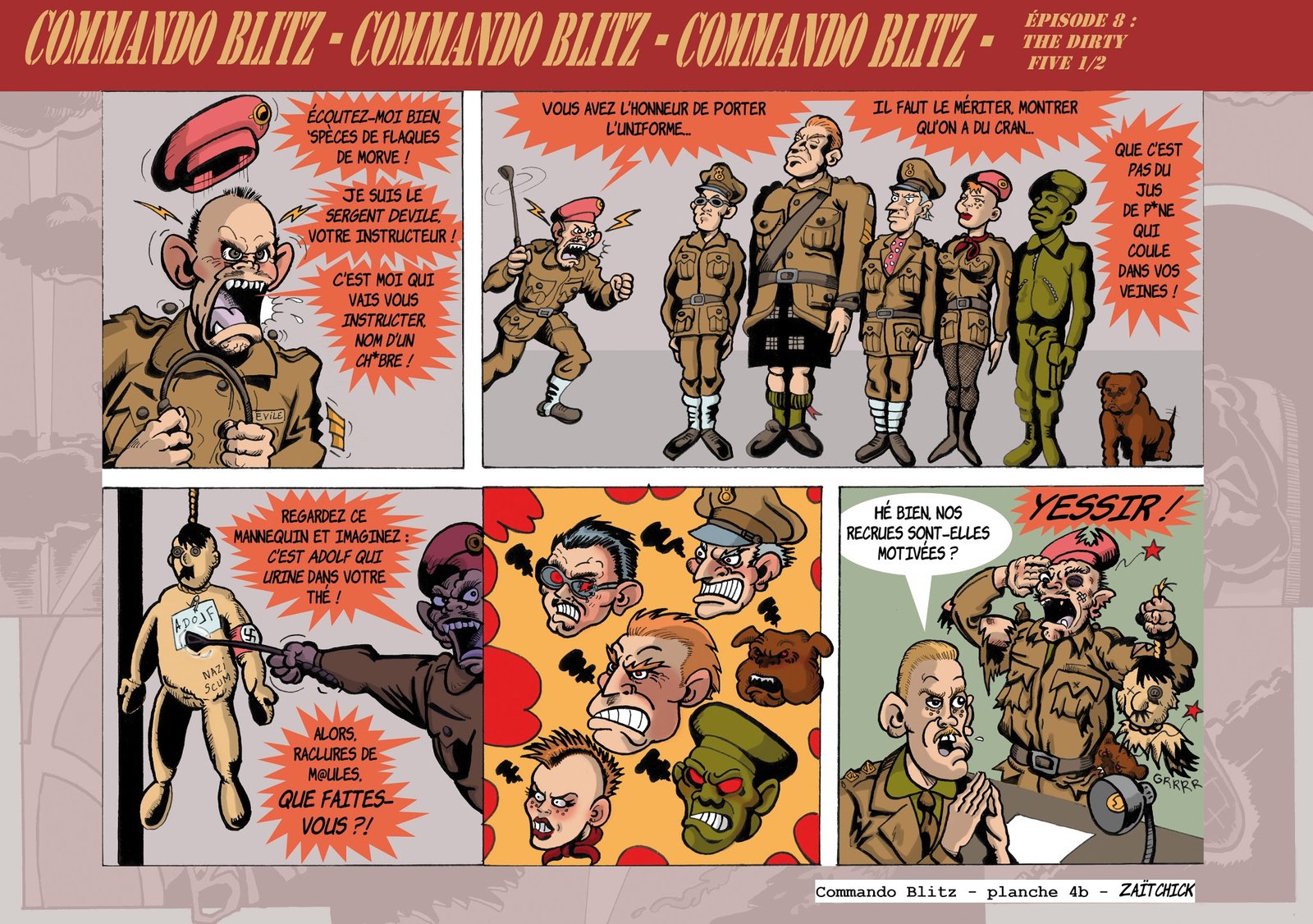 Commando Blitz : the Dirty Five 1/2.