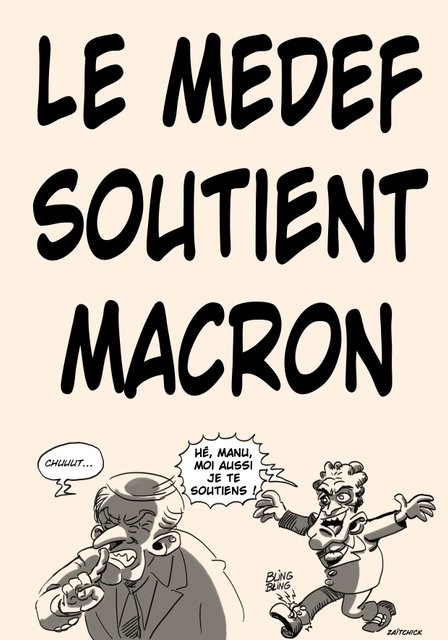 Macron n'assume pas
