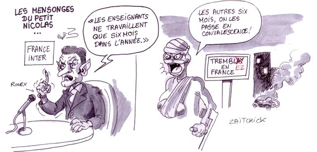 Tremblez en France avec le troll à ressorts