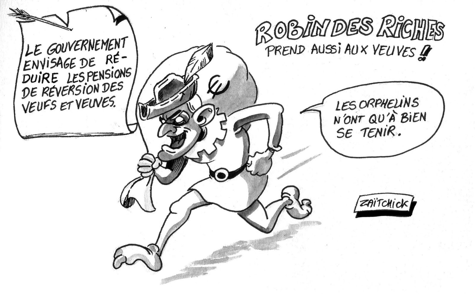 Dépouille la veuve et l'orphelin...