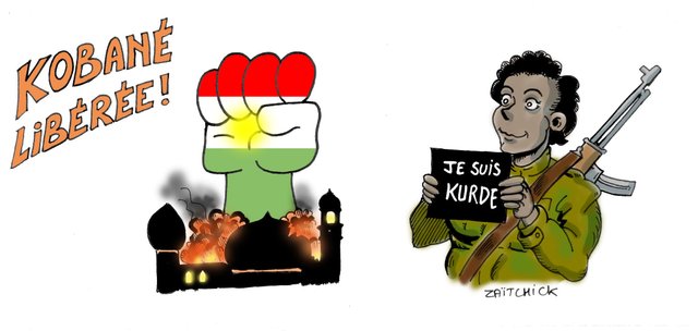 Jeune femme kurde toujours plus belle.