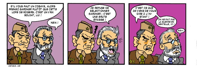 Qui regarde nos Gardiens , Strip n°2