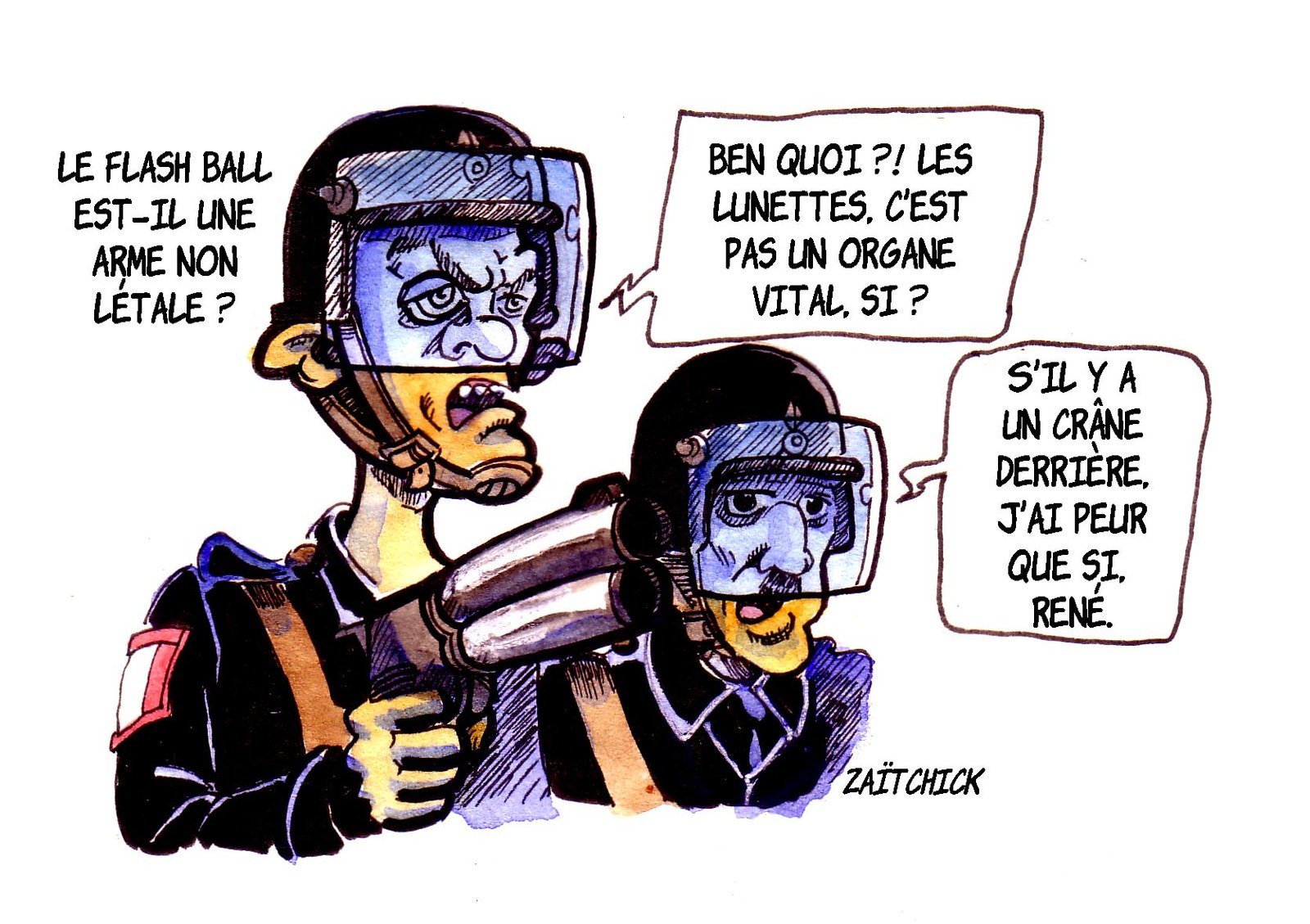 A flash (ball) in the night