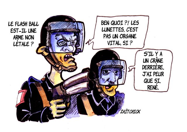 A flash (ball) in the night