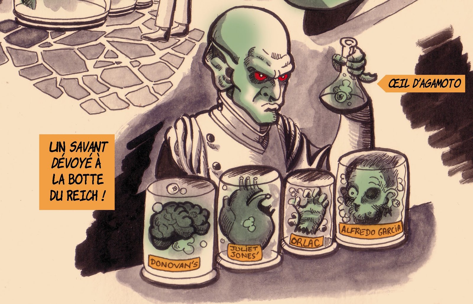 Commando Blitz : le diable est dans les détails du haut-château.