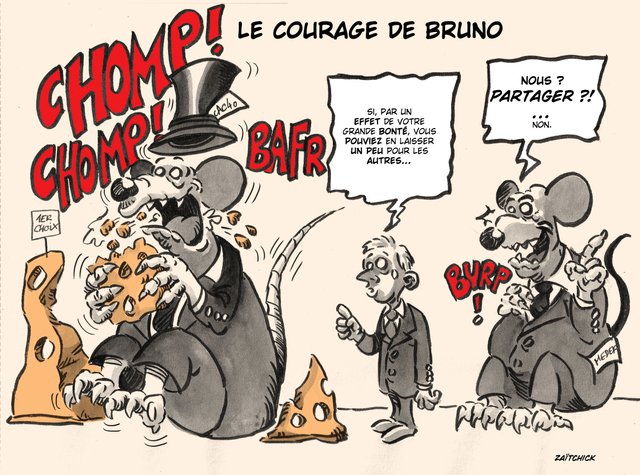 Bruno fait l'économie du partage