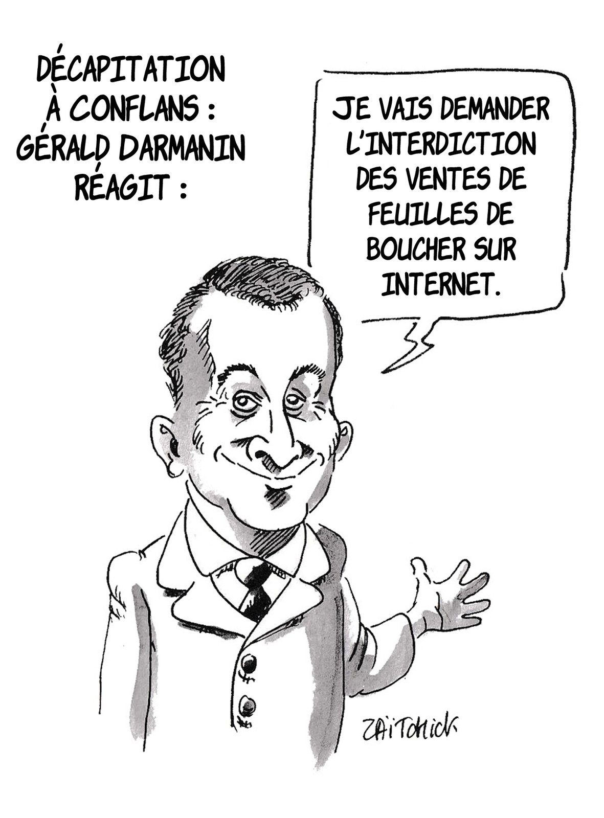 Le Gérald tweete toujours deux fois