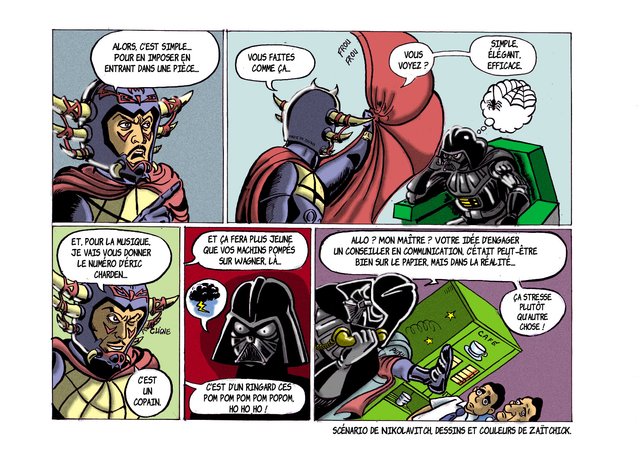 Starwars vs San Ku Kaï