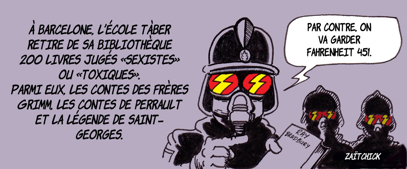 Tout feu, tout faf : la censure "de progrès".