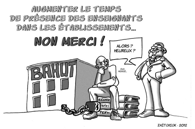 Travailler plus pour gagner pareil.